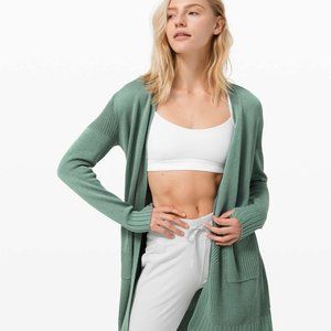 Lululemon Sincerely Yours Wrap Sweater - Tidewater Teal